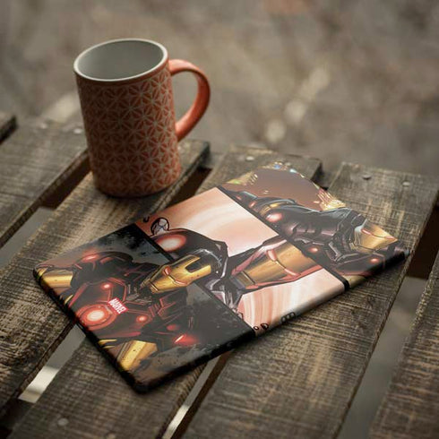 Marvel Iron Man Three Panel iPad Skins